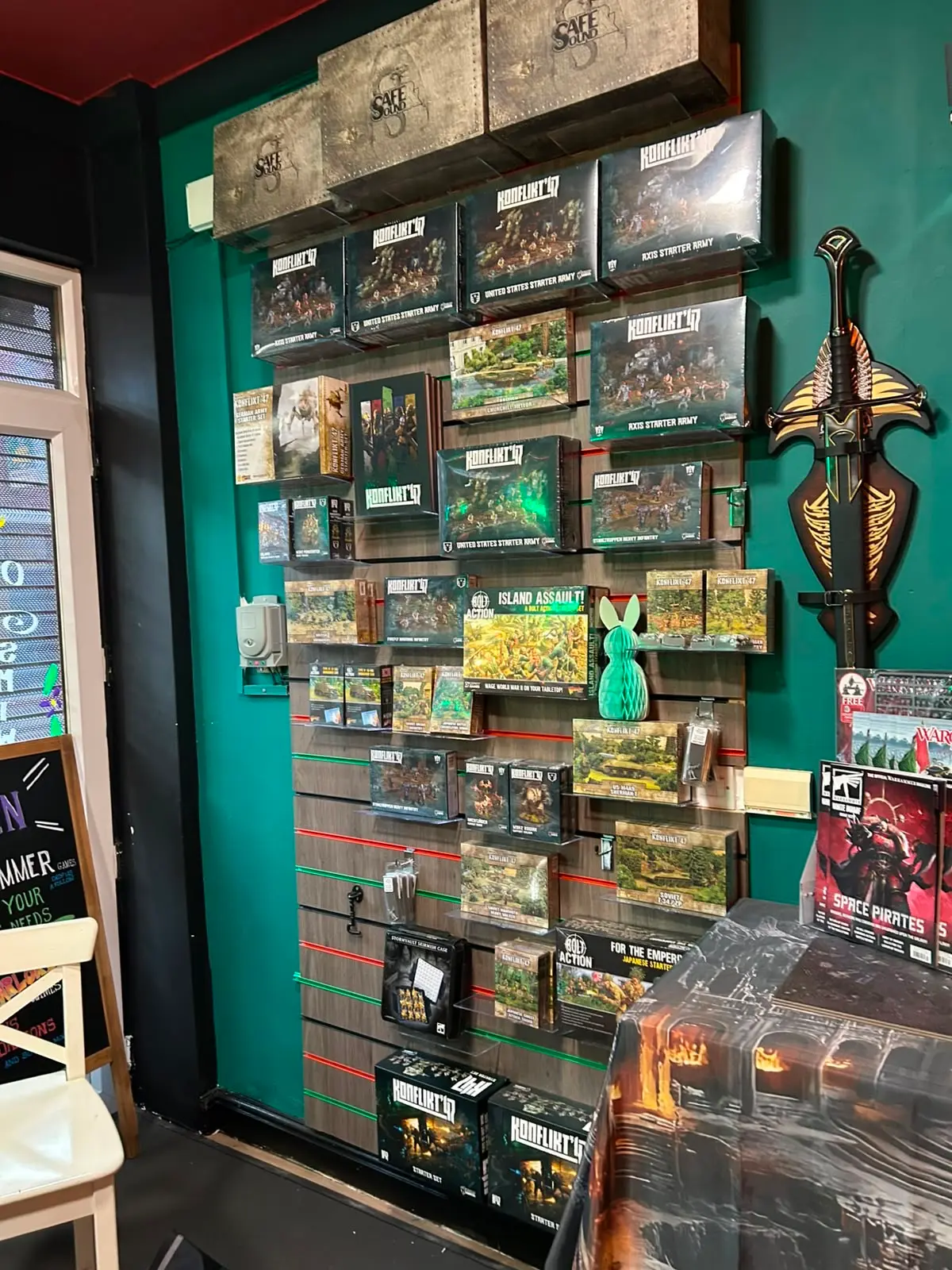Tabletop miniatures and games inside Gallahammer Games