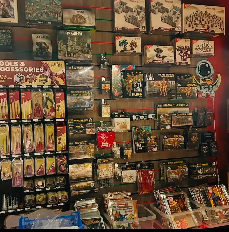Gallahammer Games tabletop gaming shop in Wombwell Barnsley