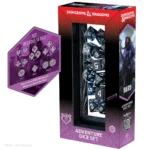 Dungeons & Dragons Adventure Dice – Bard: Blue / Black Dice image 2