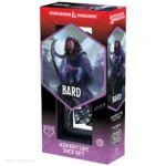 Dungeons & Dragons Adventure Dice – Bard: Blue / Black Dice image 1